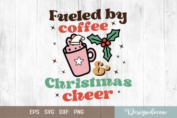Fueled by Coffee Sublimation SVG for Crafts and Graphics