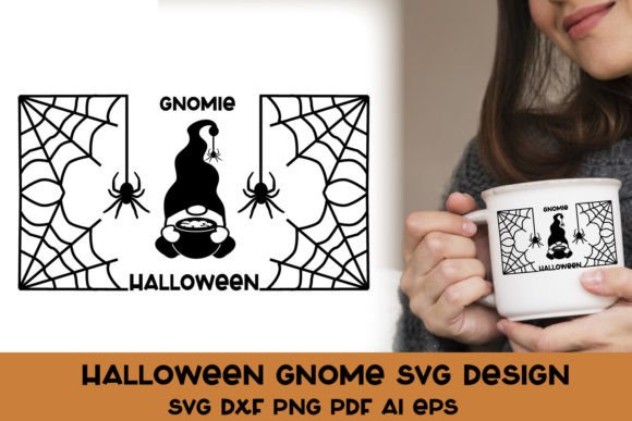 Halloween Gnome SVG for Crafts and Graphics
