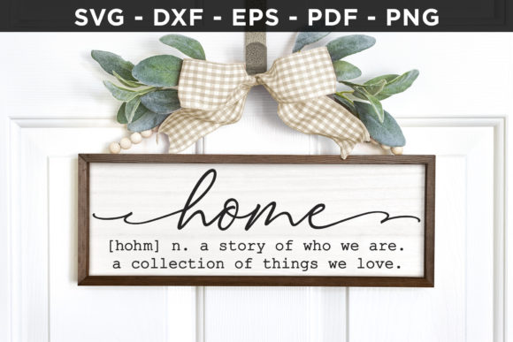 Home SVG, Family Sign SVG: A Versatile Graphic Design Asset for Crafts and Content Publishing