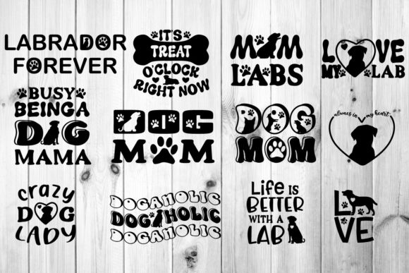 Labrador SVG Bundle for Crafts and Graphics