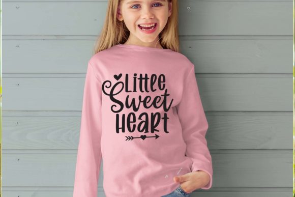 Little Sweet Heart SVG for Crafts and Graphics