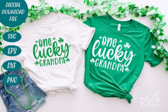 One Lucky Grandpa Svg Review for Embroidery Projects