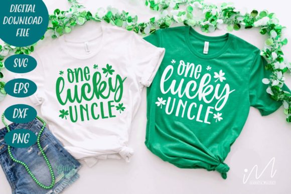 One Lucky Uncle Svg for Local Business Graphics