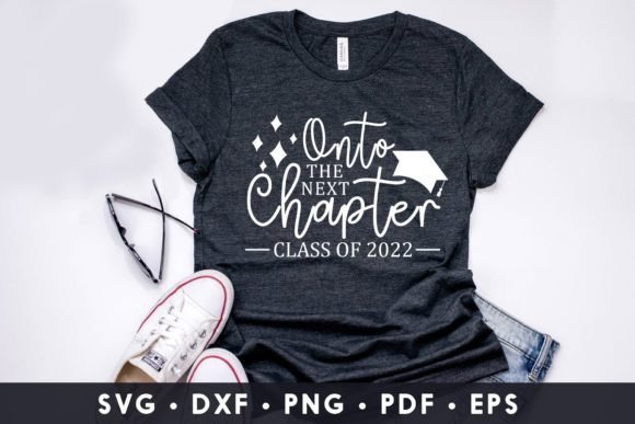 Onto the Next Chapter - Graduation SVG for Crafts and Graphics