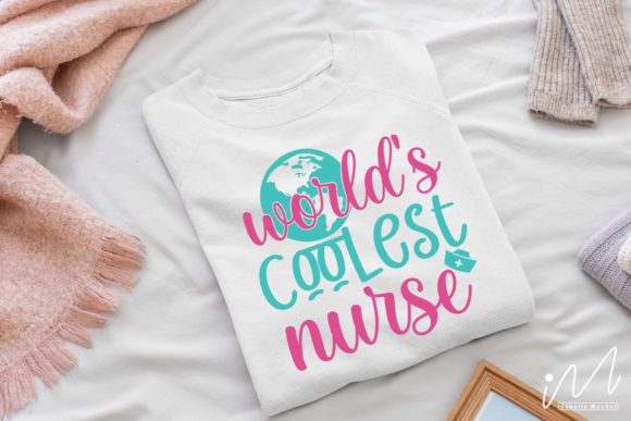 World's Coolest Nurse SVG for Crafts and Graphics